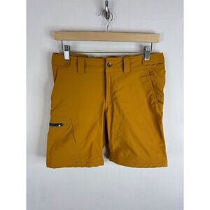 Helly Hansen OBS Olympic Broadcasting Services Mens Shorts Mustard Yellow Size M